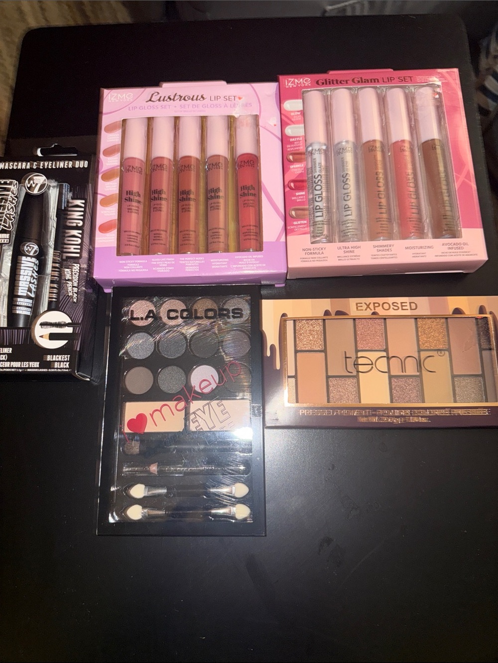 Beauty bundle. IZME, technic, W7 and LA Colors. Quality makeup affordable prices